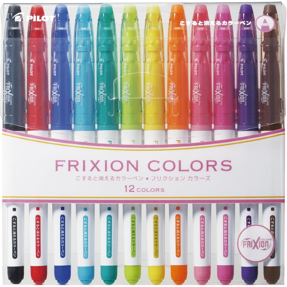 Pilot Pen Frixion - Conjunto de canetas hidrográficas apagáveis PILOT