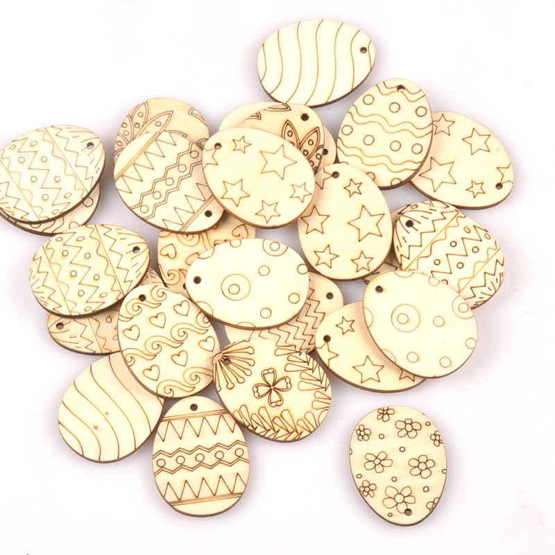 Embellishments For Scrapbooking - 25 pçs misturado ovo de páscoa