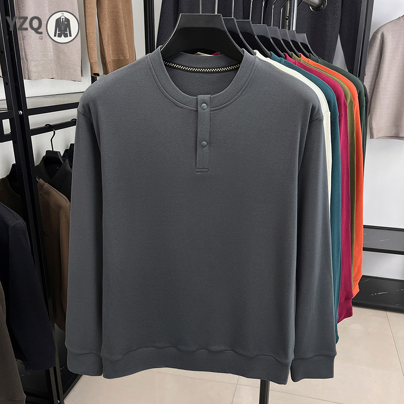Embellish Knit - Camiseta Henley de manga comprida em