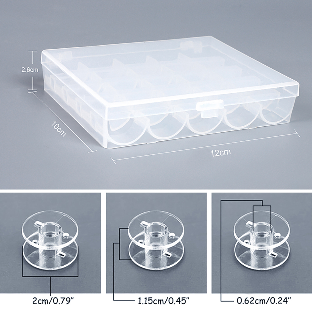 Bobinas de linhas de plástico  - Craft Embellishment Storage avaliação e preço
