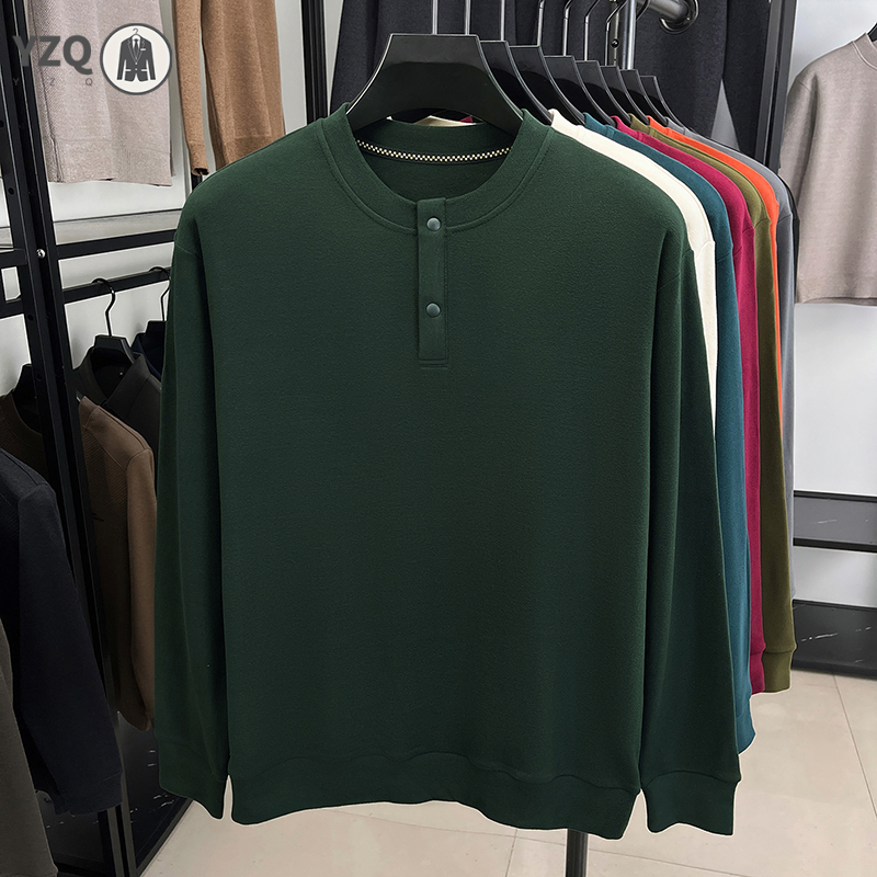 Camiseta Henley de manga compr - Embellish Knit avaliação e preço