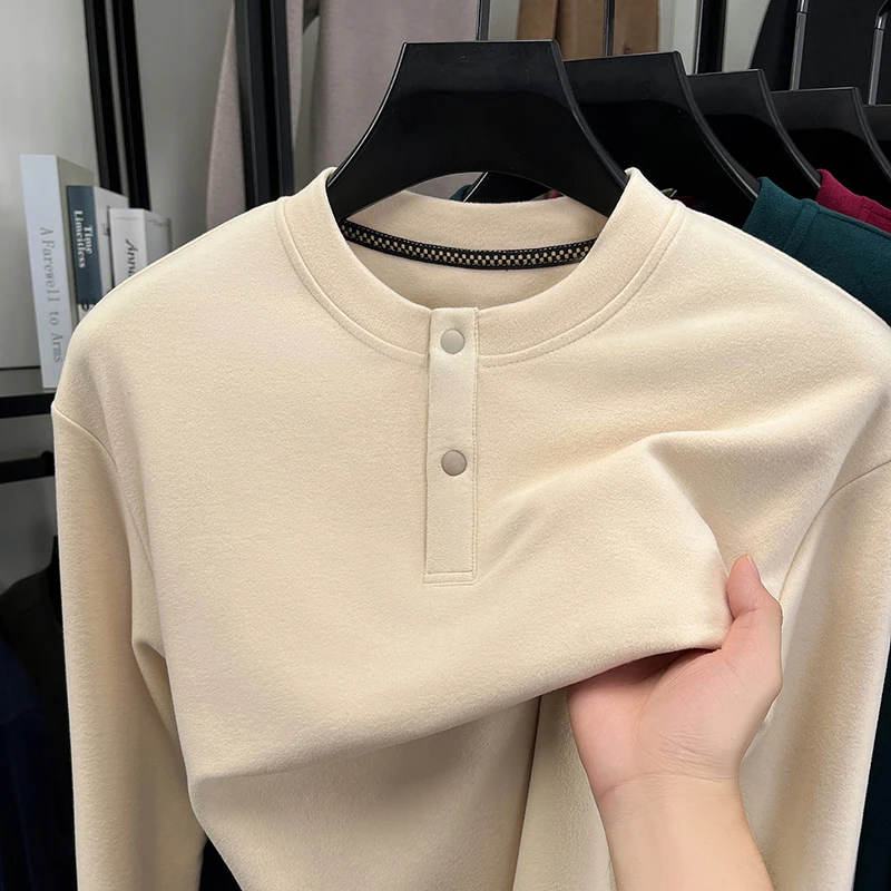 Camiseta Henley Masculina de C - Embellish Knit avaliação e preço