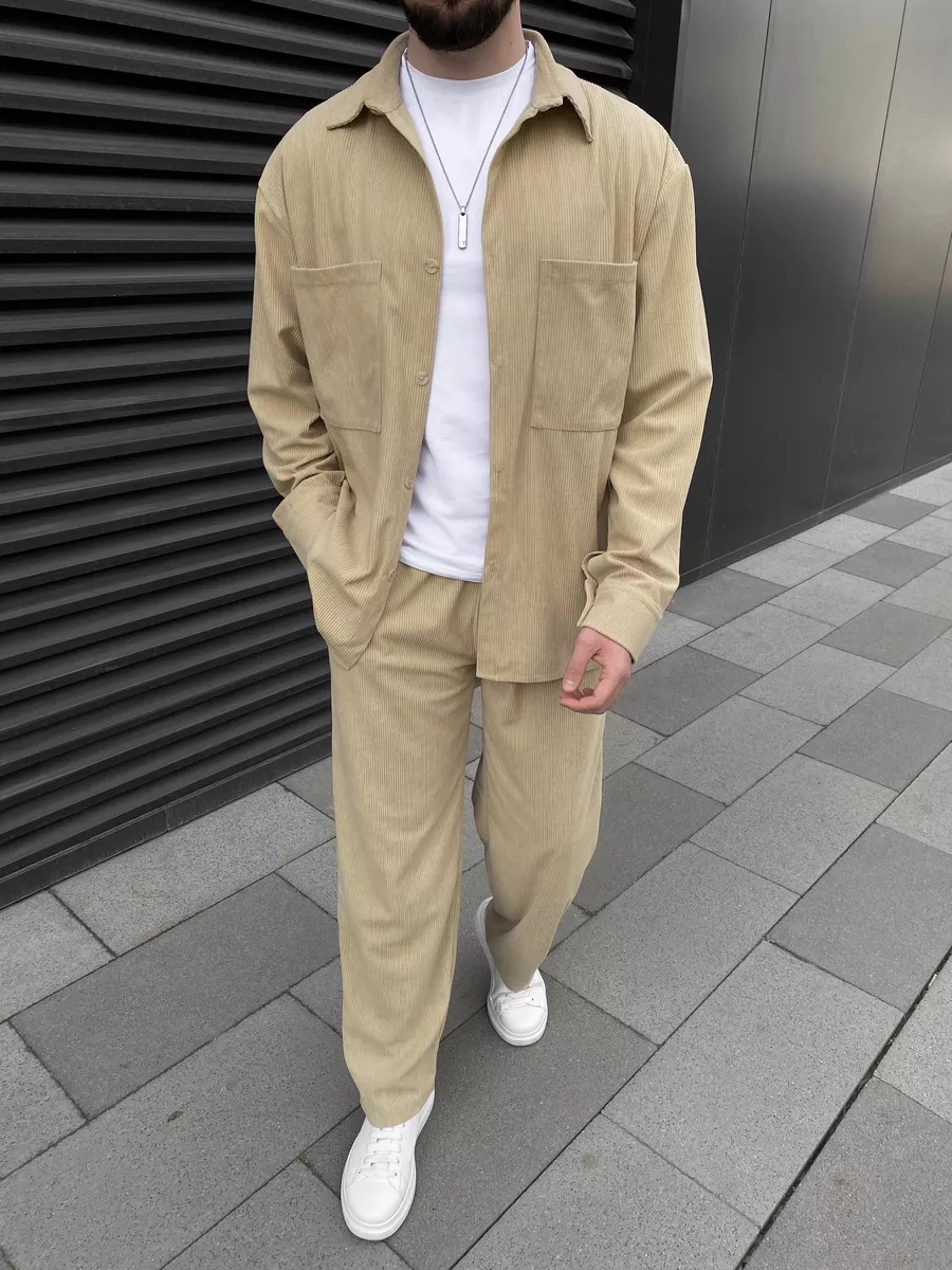 Conjunto Masculino de Corduroy - Embellish Knit avaliação e preço