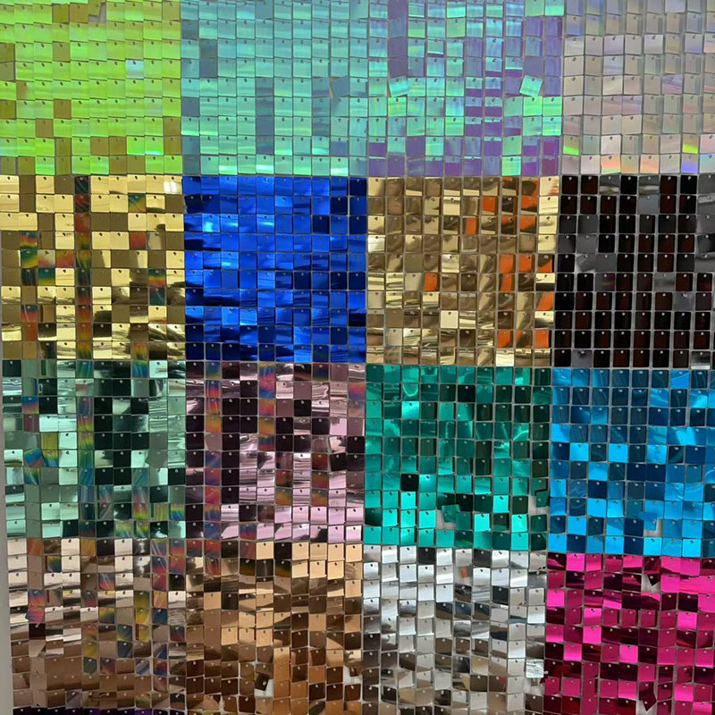 6/12/24/25/26/27 pçs cenários  - Sequin Fabric Panel avaliação e preço